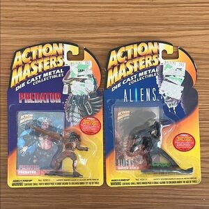 Action Masters Predator and Aliens Die Cast Figures